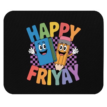Discover Happy Friyay Weekend Weekend Feeling Mouse Pads