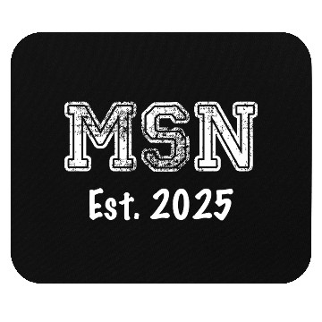 Discover Nurse Graduation Gift - MSN 2025 Mouse Pads