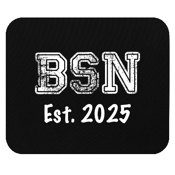 Discover Nurse Graduation Gift - BSN Established 2025 Mouse Pads