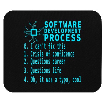 Discover Software Dev Process Debugging Existential Crisis Mouse Pads