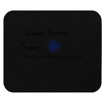 Discover Science Teacher Same As Normal Teacher Cooler Mouse Pads