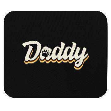 Discover Daddy Bear Gay Pride LGBT Bear Flag Mouse Pads