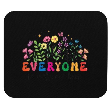 Discover Everyone Is Welcome Here Idaho Teacher Mouse Pads
