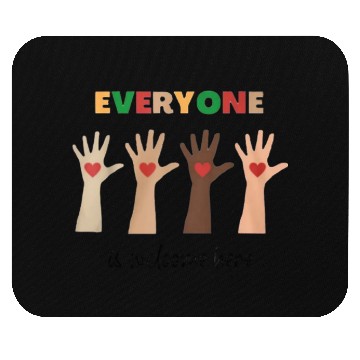 Discover Everyone Is Welcome Here Idaho Teacher Mouse Pads