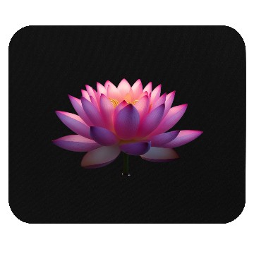 Discover Serene Lotus Bloom Mouse Pads