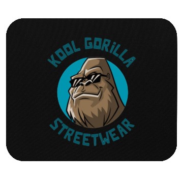 Discover Kool Gorilla Street Wear Mouse Pads