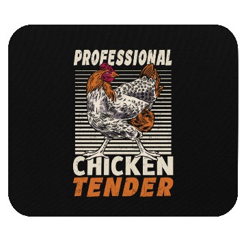 Discover Professional Chicken Tender Crazy Chicken Lady Mouse Pads
