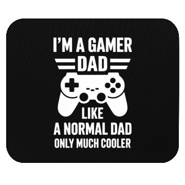 Discover Gamer Dad Mouse Pads – Funny Father's Day Gift