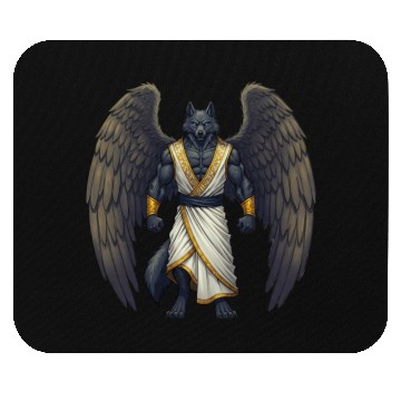 Discover Wolf Angel Mouse Pads