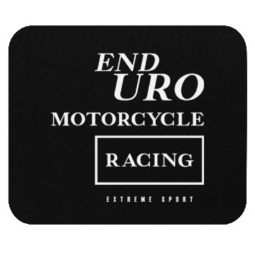 Discover Extreme Sport Enduro Motorcycle Racing Mouse Pads