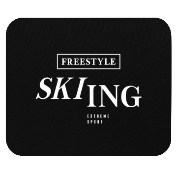 Discover Extreme Sport Freestyle Skiing Mouse Pads