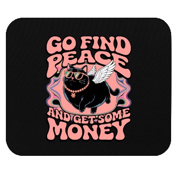 Discover Peace & Money Mouse Pads
