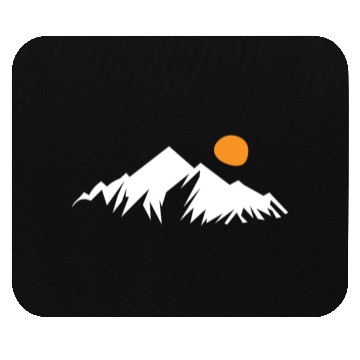 Discover Mountain sun Mouse Pads