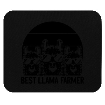 Discover Best Llama Farmer Mouse Pads