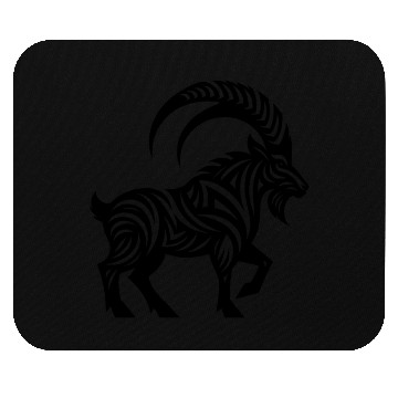 Discover Wild Capricorn Tattoo Mouse Pads