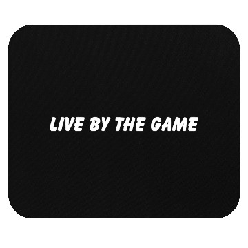 Discover Live by the Game Basketball Mouse Pads