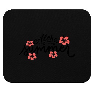 Discover Aloha Hibiscus Flower Summer Mouse Pads