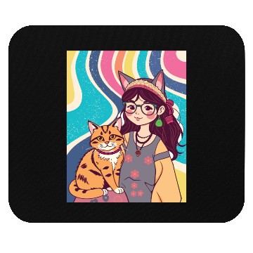 Discover CAT MOM Mouse Pads