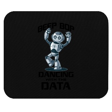 Discover AI Robotics Geek Tech Humor Robot Mouse Pads