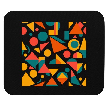 Discover Geometric Abstract Pattern Mouse Pads Design