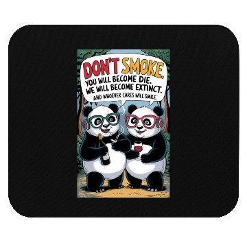 Discover Mouse Pads 2 Two pandas are standing drunk