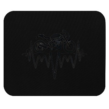 Discover Motorcycle Heartbeat - Hobby Mouse Pads