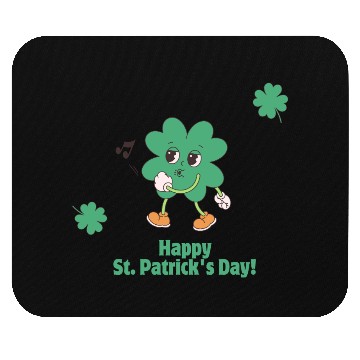 Discover Happy St. Patrick's Day Mouse Pads