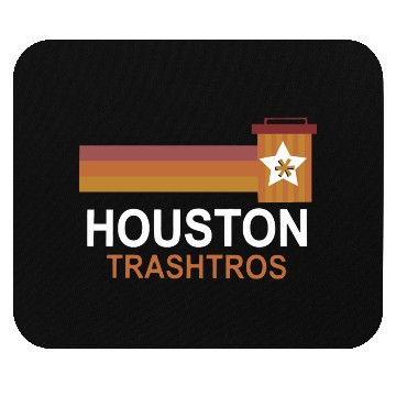 Discover Houston Trashtros Asterisks Mouse Pads