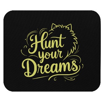 Discover Motivational Typography with Lion Illustration Mouse Pads