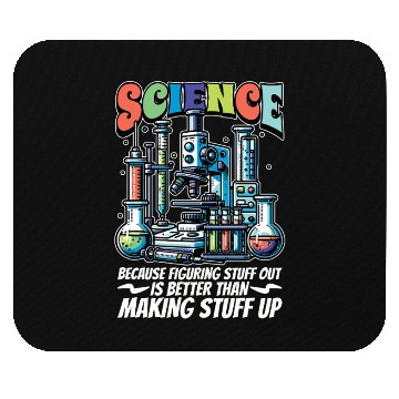 Discover STEM Teacher Science Because Figuring Technology Mouse Pads