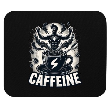 Discover Caffeine Beast Mouse Pads
