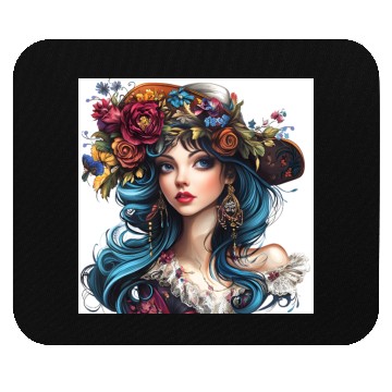 Discover Floral Bohemian Beauty Mouse Pads