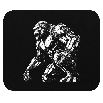 Discover Mech gorilla Sci-Fi Robot Cyberpunk Future Mouse Pads