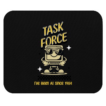 Discover Old computer Task Force 1984 Mouse Pads