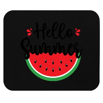 Discover Hello Summer Watermelon Sweet Summer Mouse Pads