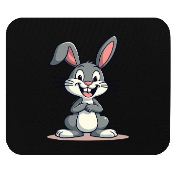 Discover Funny Easter Bunny Cute Bunny Easter Mouse Pads