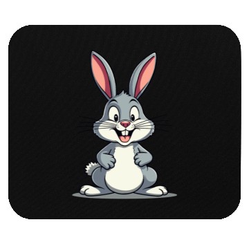 Discover Funny Easter Bunny Cute Bunny Easter Mouse Pads