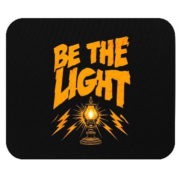 Discover Be The Light – Inspirational Lantern Design with P Mouse Pads