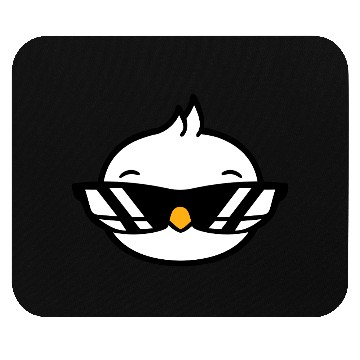 Discover Bird Sunglasses Cool Black Glasses Coolness Duck Mouse Pads