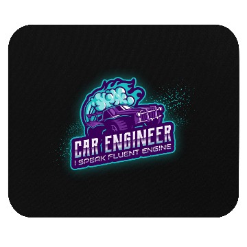Discover Car engineer, I speak fluent engine Mouse Pads