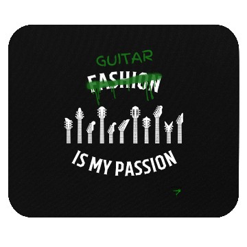 Discover Guitar Is My Passion White Mouse Pads