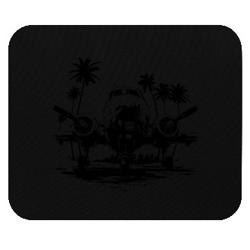 Discover Aircraft Sketch Mouse Pads