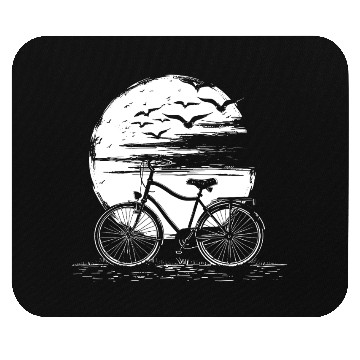 Discover Cycling Drawing Mouse Pads