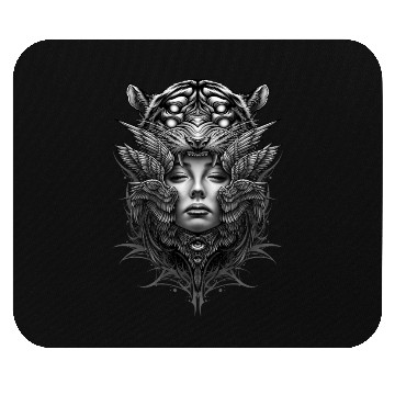 Discover Are you possessed by a tiger demon Mouse Pads