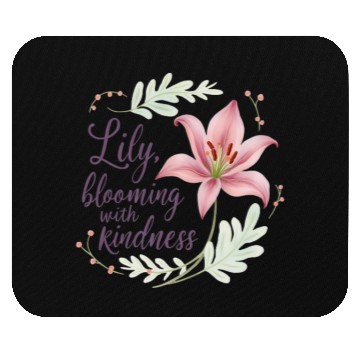 Discover Lily, blooming with kindness Mouse Pads