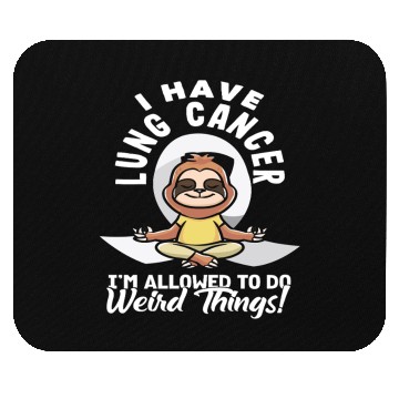 Discover Lung Cancer Awareness Weird Things Mouse Pads
