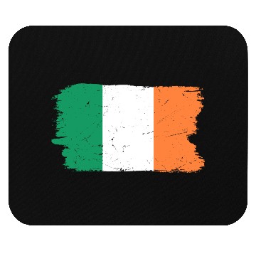 Discover Ireland flag Mouse Pads
