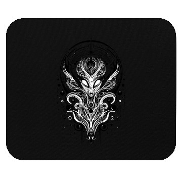 Discover Stylish alien symbol Mouse Pads
