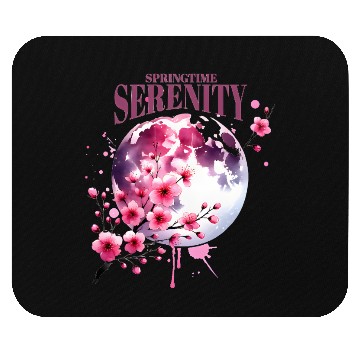 Discover Springtime Serenity - Spring Design Mouse Pads