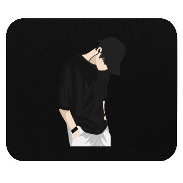 Discover Minimalist Streetwear Vibes Mouse Pads